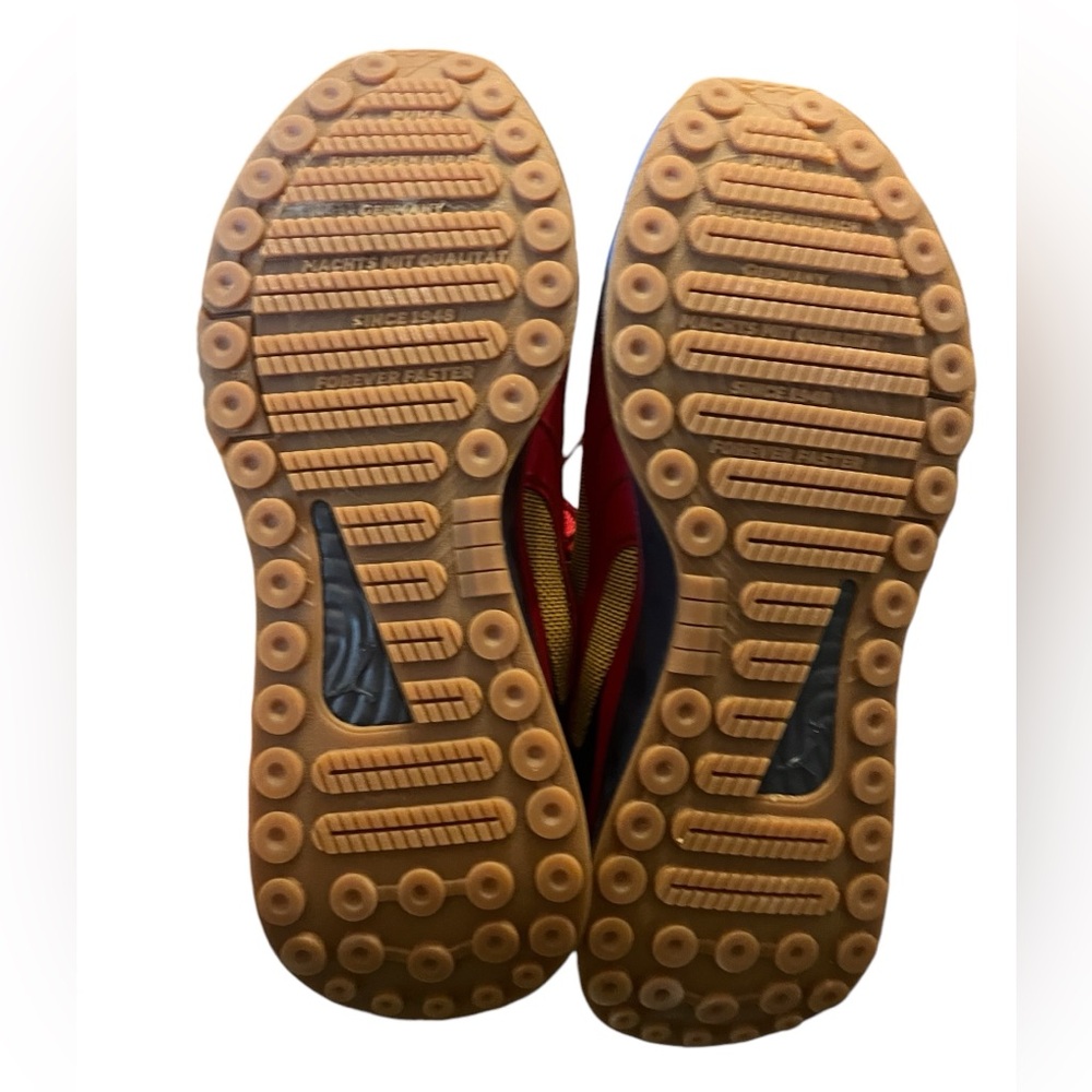 Puma Tennis Shoes in Navy, Mustard, and Deep Red in Unisex Size 7. - Picture 8 of 13